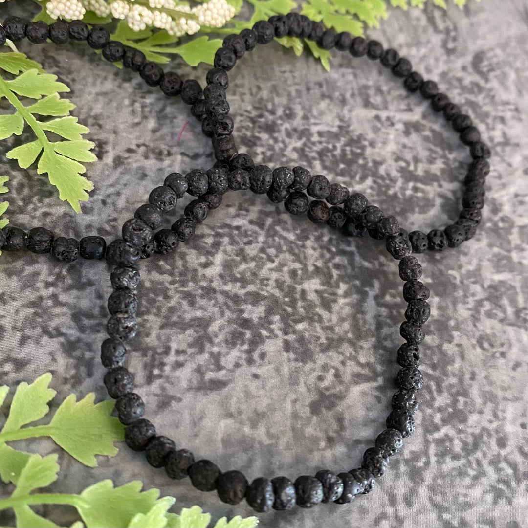 Lava Stone (4mm) Bracelet