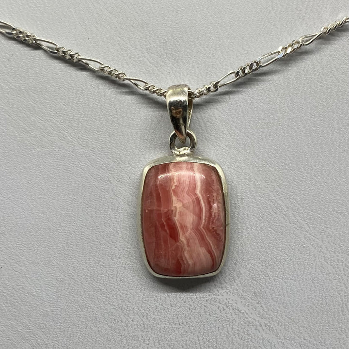 Rhodocrosite Pendant  SS-JCP38