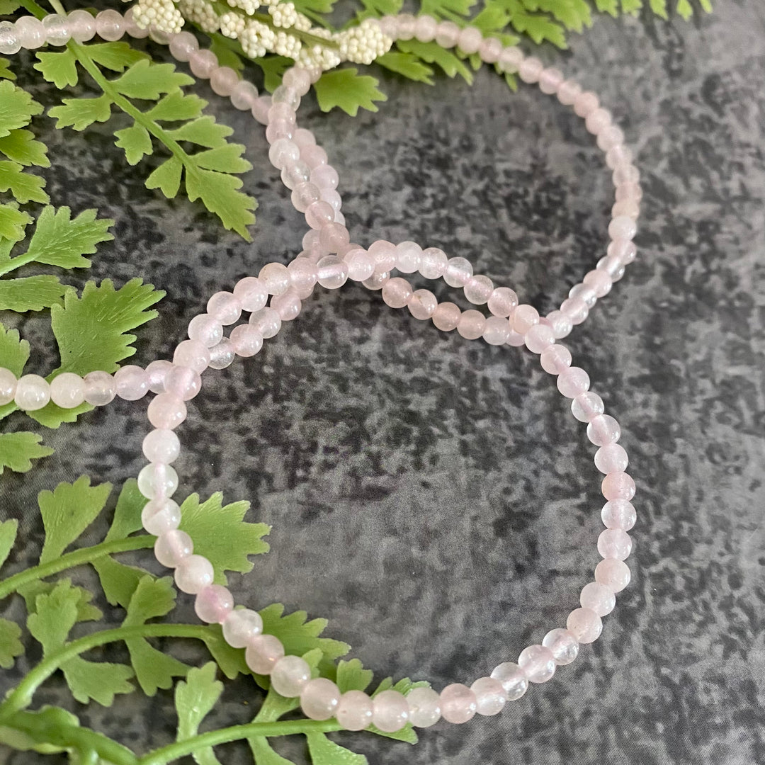 Rose Quartz (4mm) Bracelet