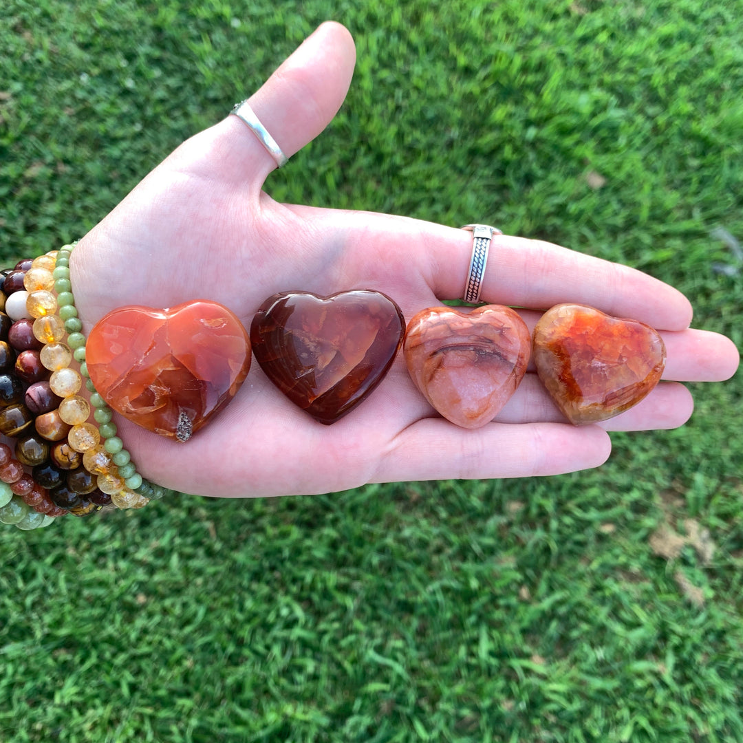 Carnelian Heart HT7-1