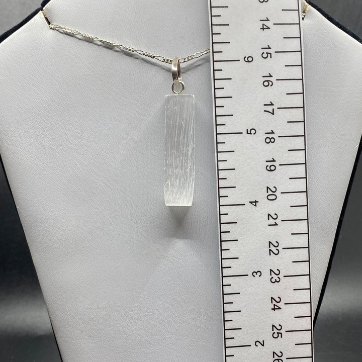 Selenite Pendant (drilled-top)