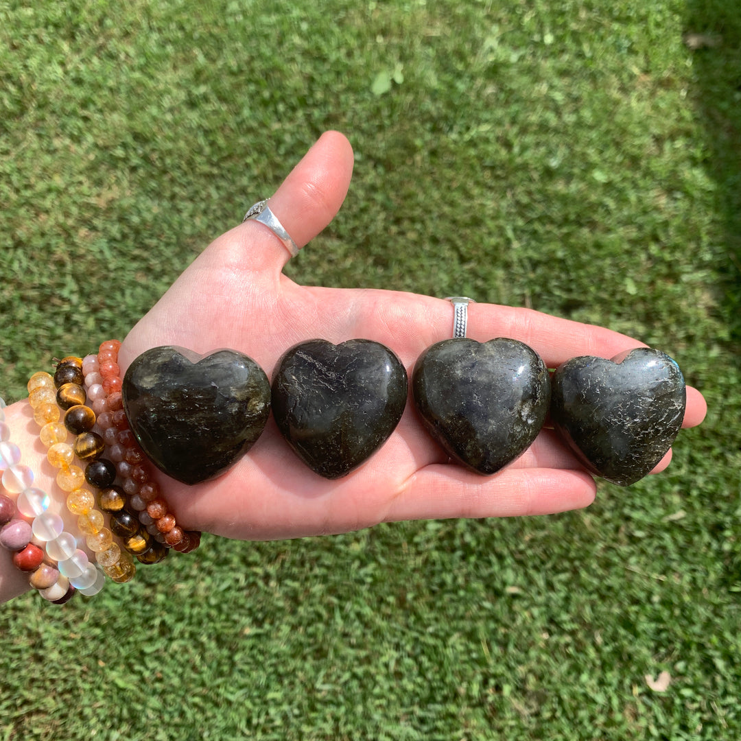 Labradorite Heart HT28-4