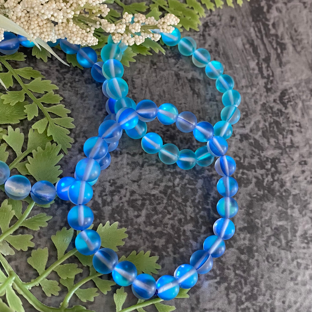 Cat Eye (glass) (8mm) Bracelet (assorted)