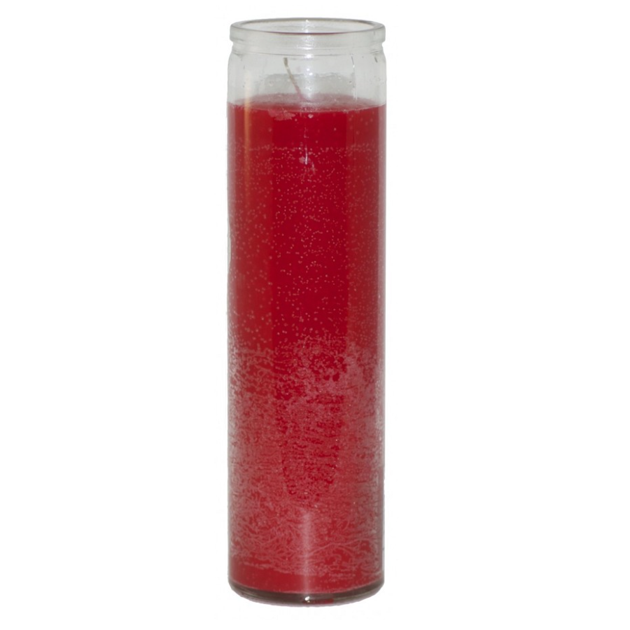 Red 7 Day Jar Candle