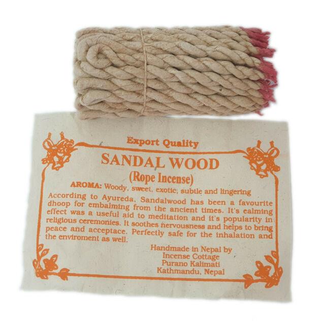 Sandalwood - Tibetan Rope Incense (45 Ropes)