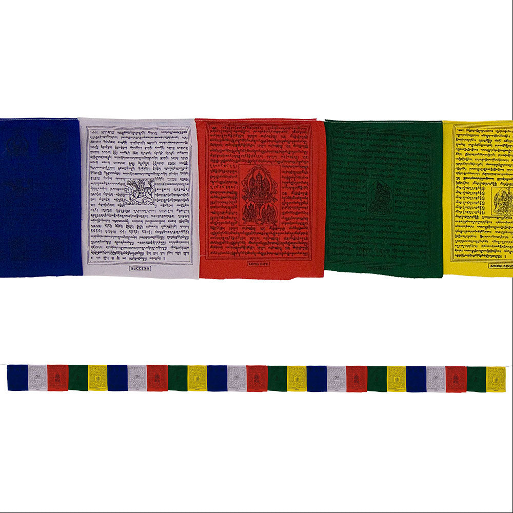 Tibetan Prayer Flags-Traditional-192" #11
