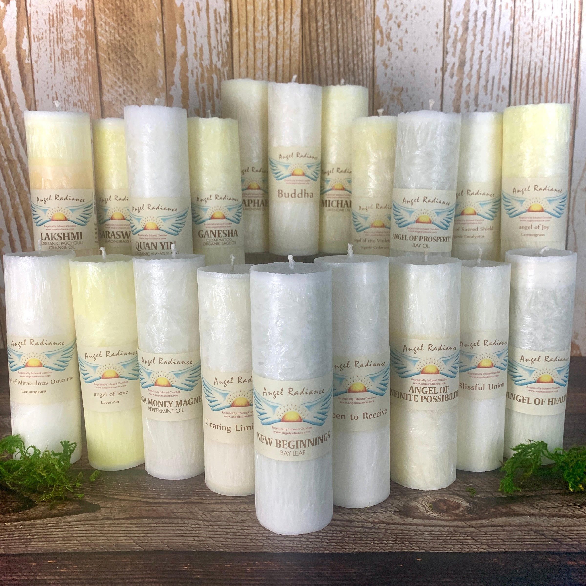 Angel Radiance Pillars