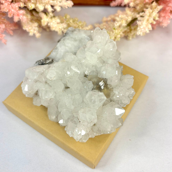 Quartz Calcite Cluster QTZ10-18