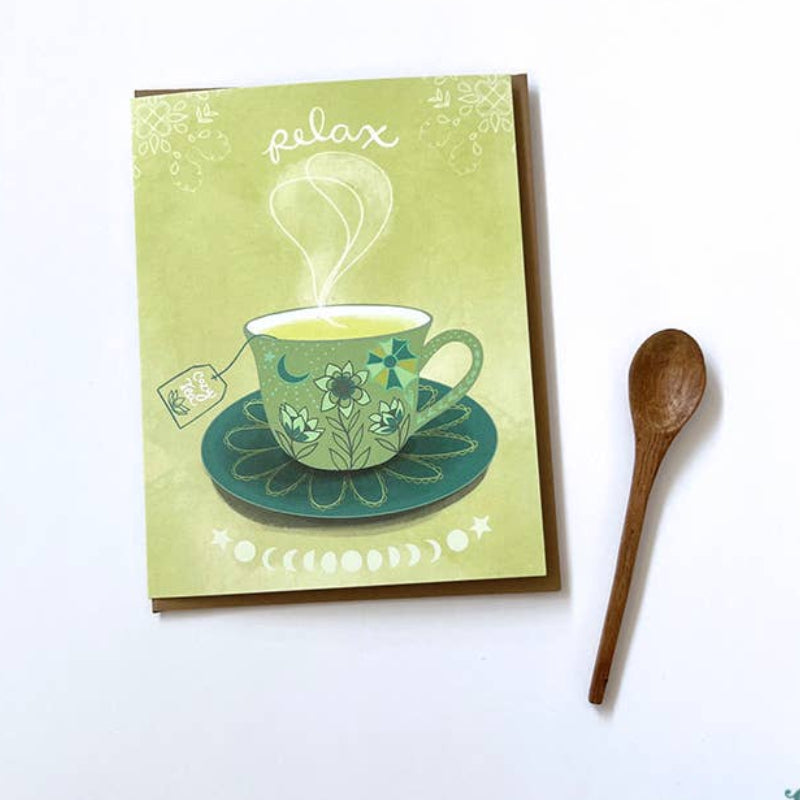 Relax Tea Card