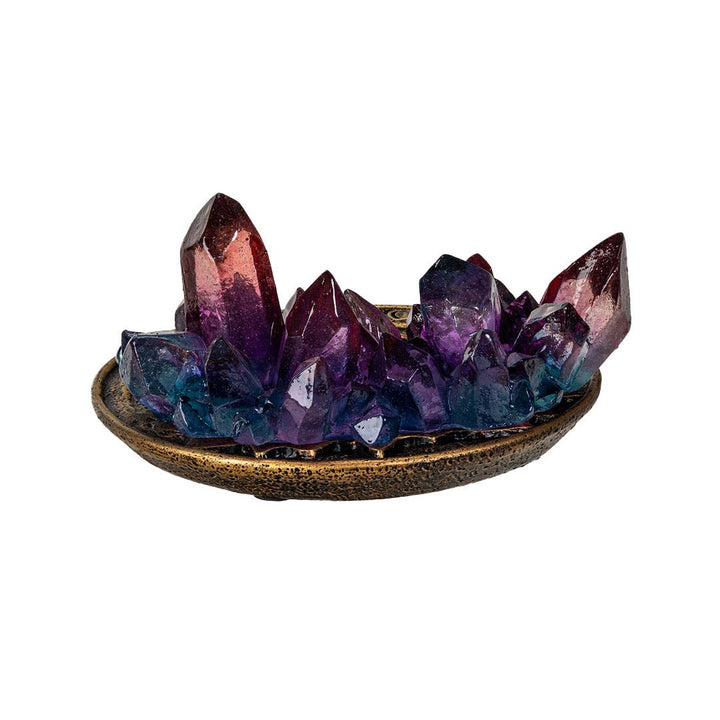 Crystal Aura Candle Holder