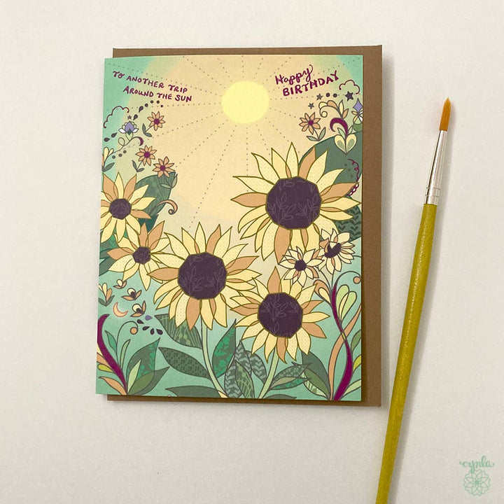 Sunflowers Card