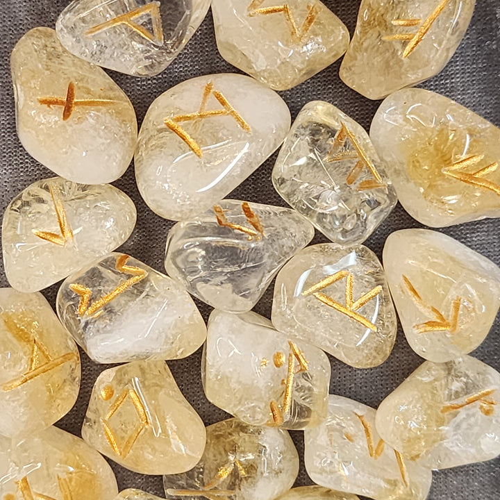 Rune Set - Citrine