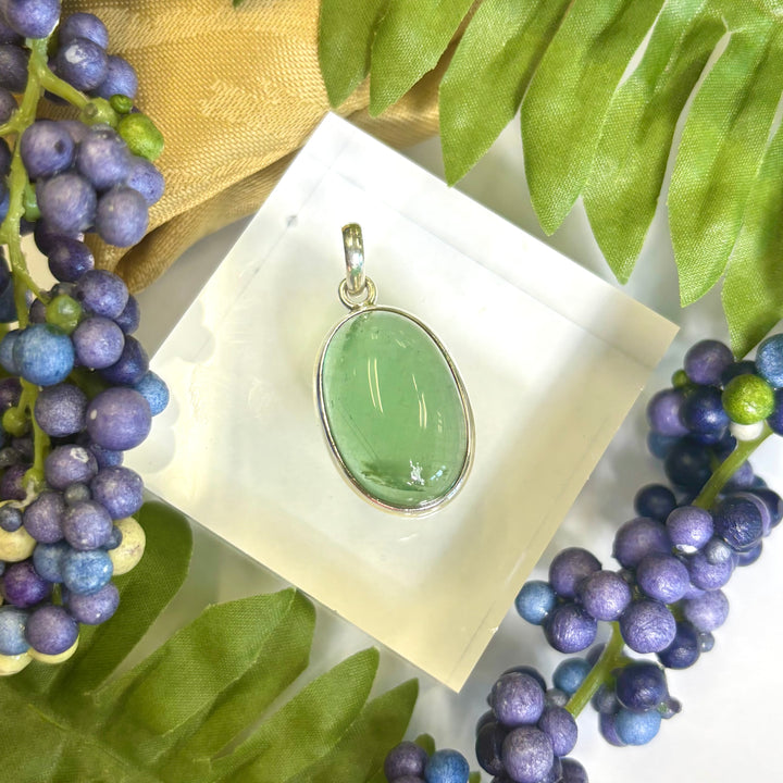 Fluorite SS Pendant -JCP464