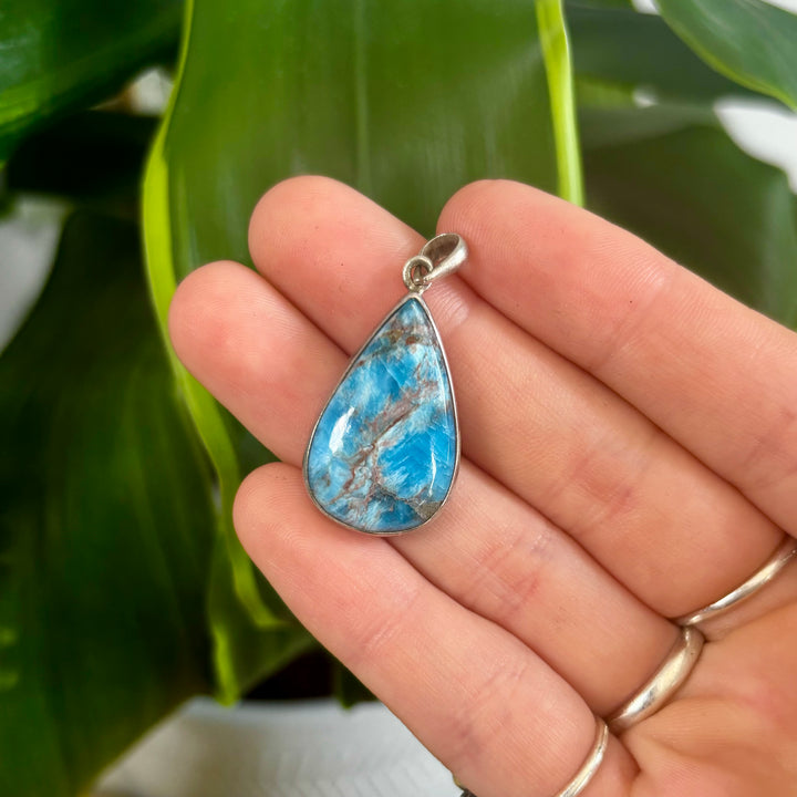 Apatite SS Pendant-JDS3010