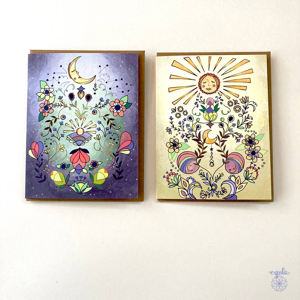 Moon Glow Card