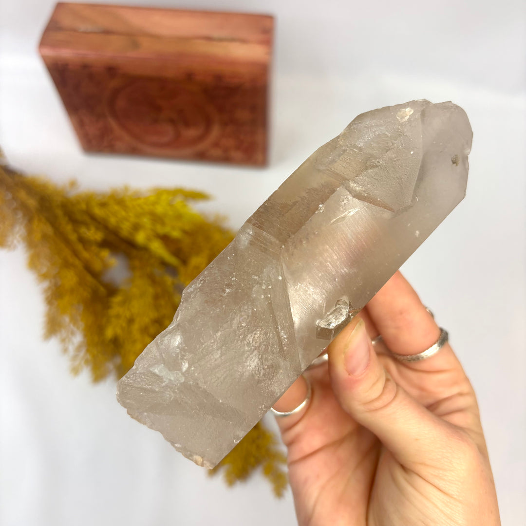 Smoky Lemurian Rough Point LEM1-13