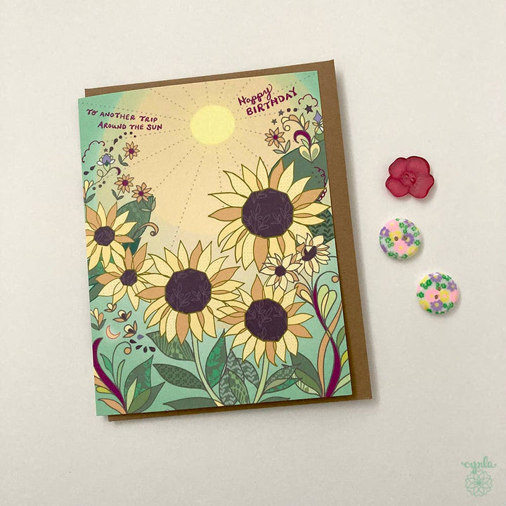 Sunflowers Card