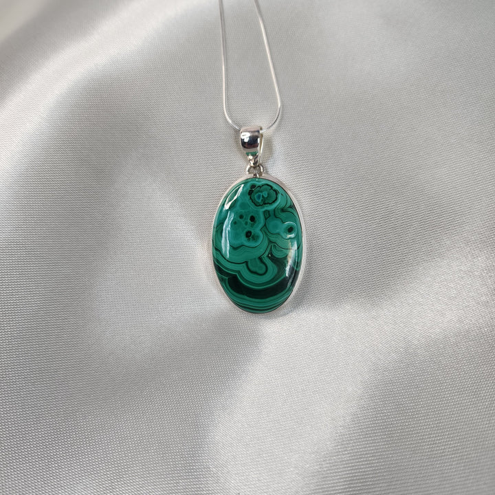Malachite Pendant-MN26009