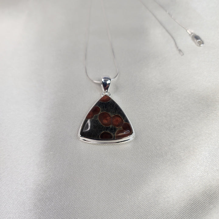 Peanut Obsidian Pendant-MN26013