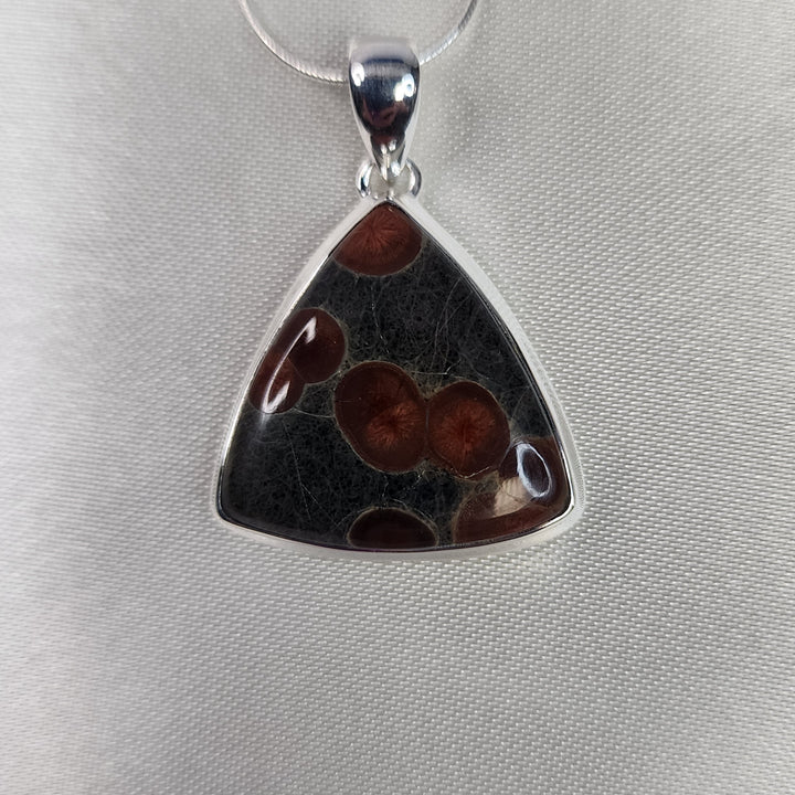 Peanut Obsidian Pendant-MN26013