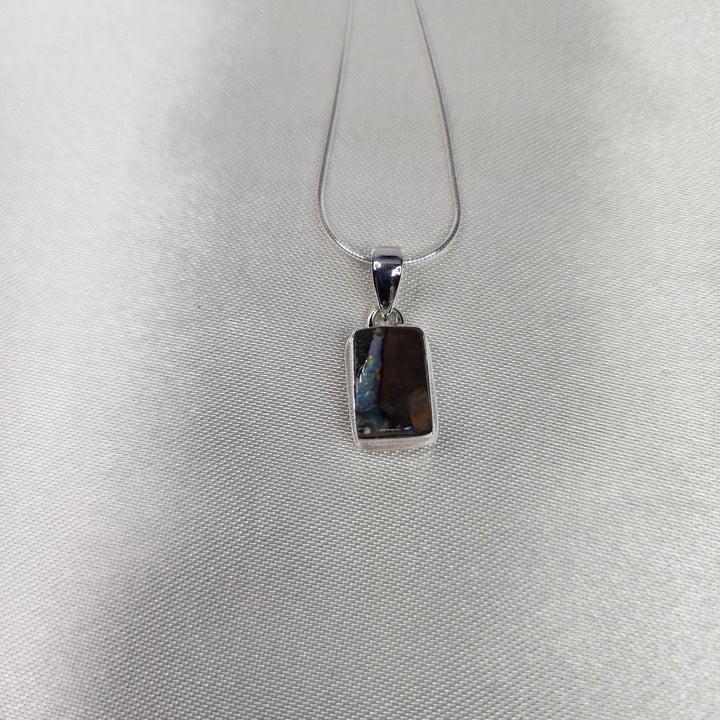 Boulder Opal Pendant-MN26014