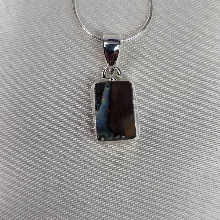 Boulder Opal Pendant-MN26014