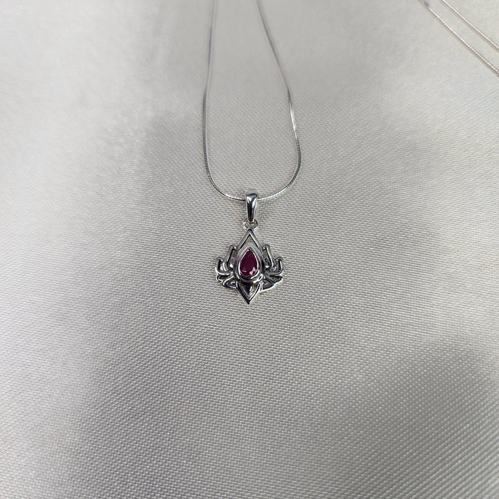 Natural Ruby Pendant-MN26019