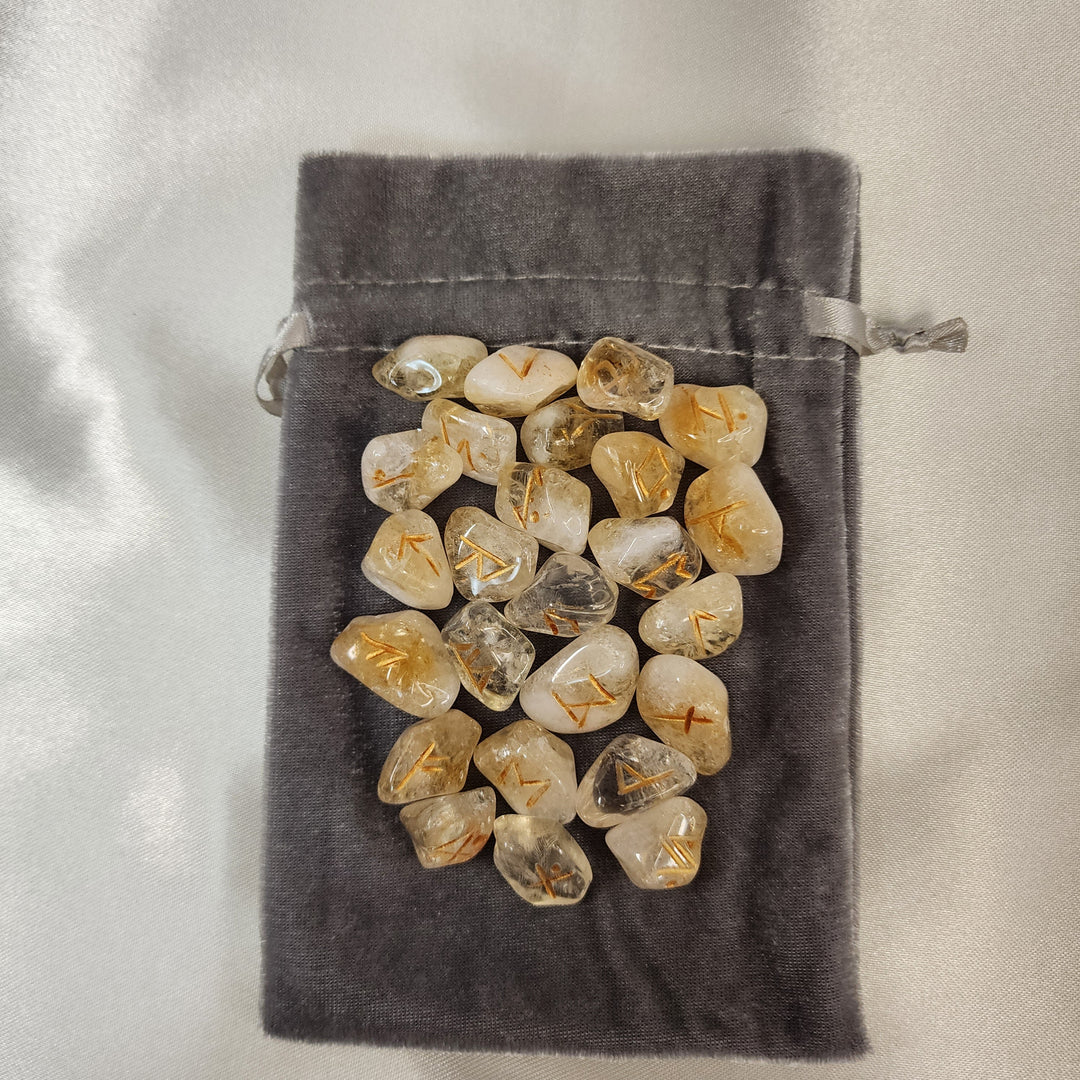 Rune Set - Citrine