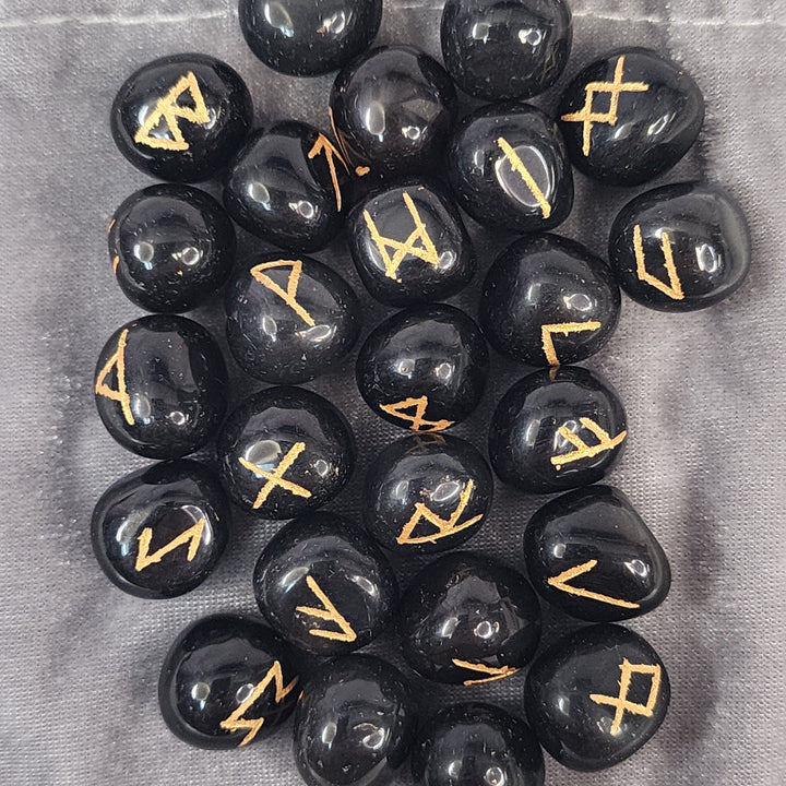 Rune Set - Black Onyx