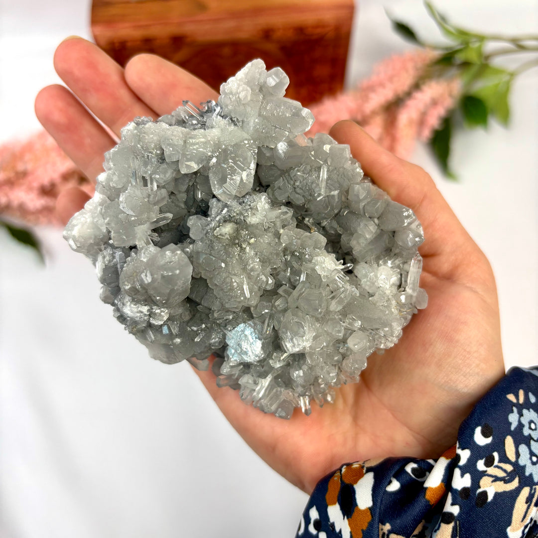 Quartz Calcite Cluster QTZ10-13