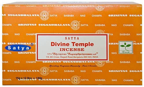 Incense Sticks - Satya Divine Temple (15 g.)