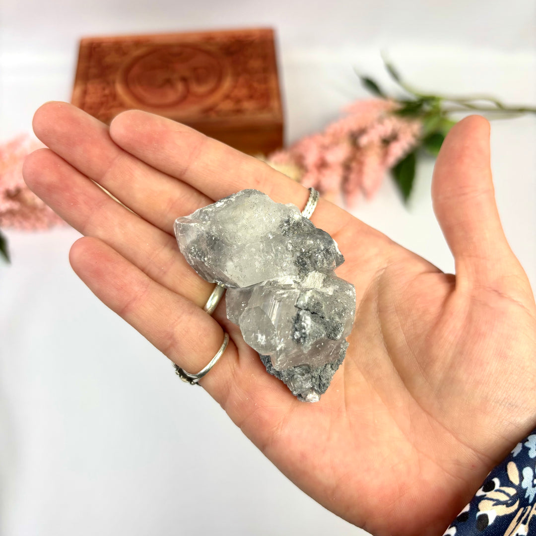 Quartz Calcite Cluster QTZ10-3