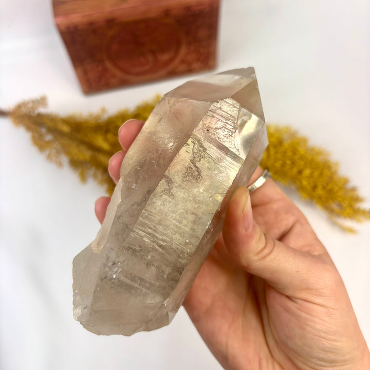 Smoky Lemurian Rough Point LEM1-16
