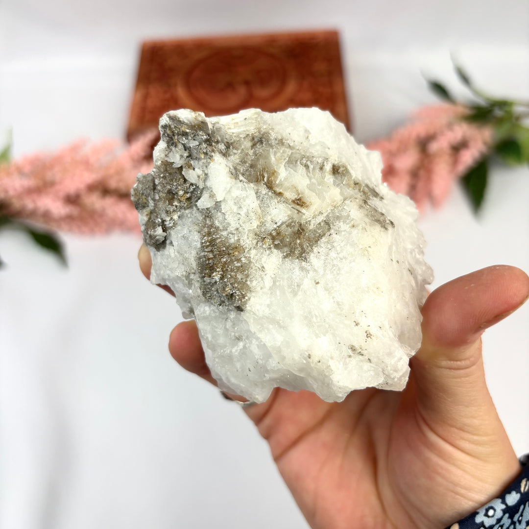 Quartz Calcite Cluster QTZ10-6