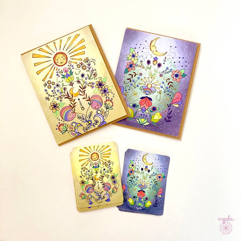 Moon Glow Card