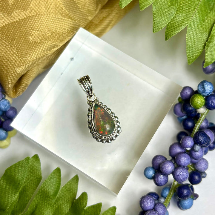 Opal SS Pendant -JCP434