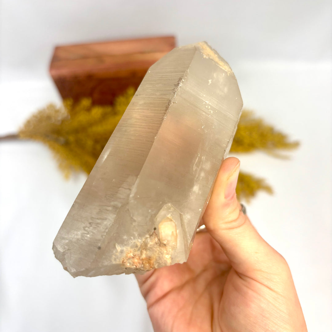 Smoky Lemurian Rough Point LEM1-14