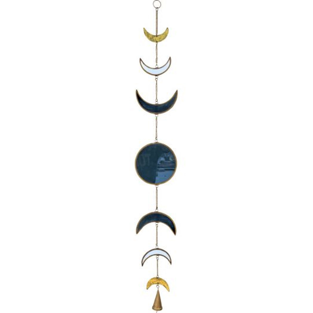 Moon Phase with Bell Hanging Mobile