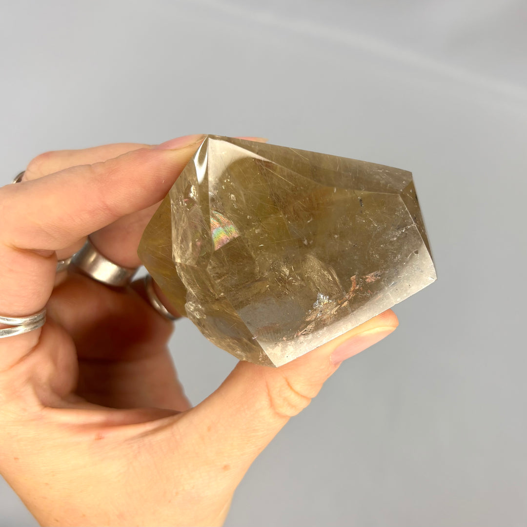 Smoky Rutilated Quartz Point PT70-10