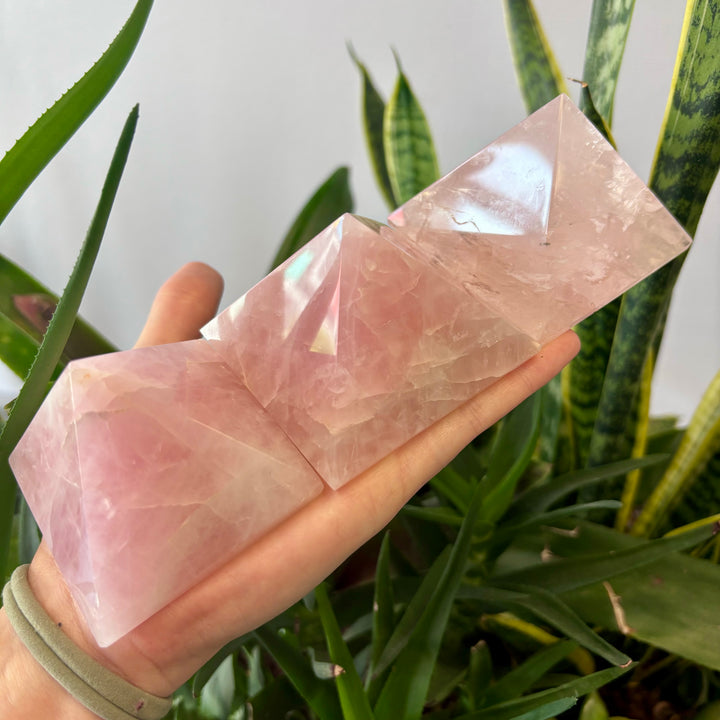 Rose Quartz Pyramid PY1-5