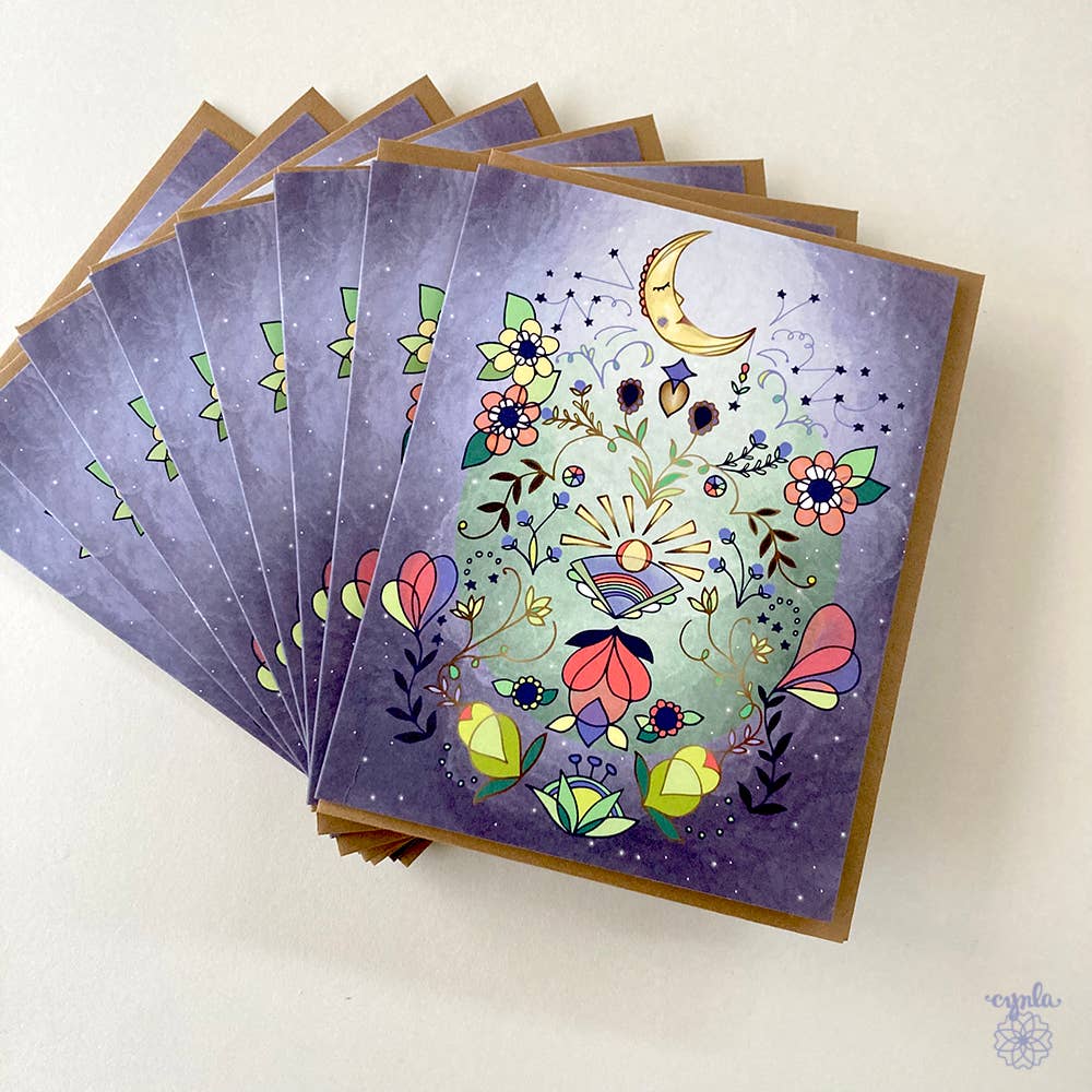 Moon Glow Card