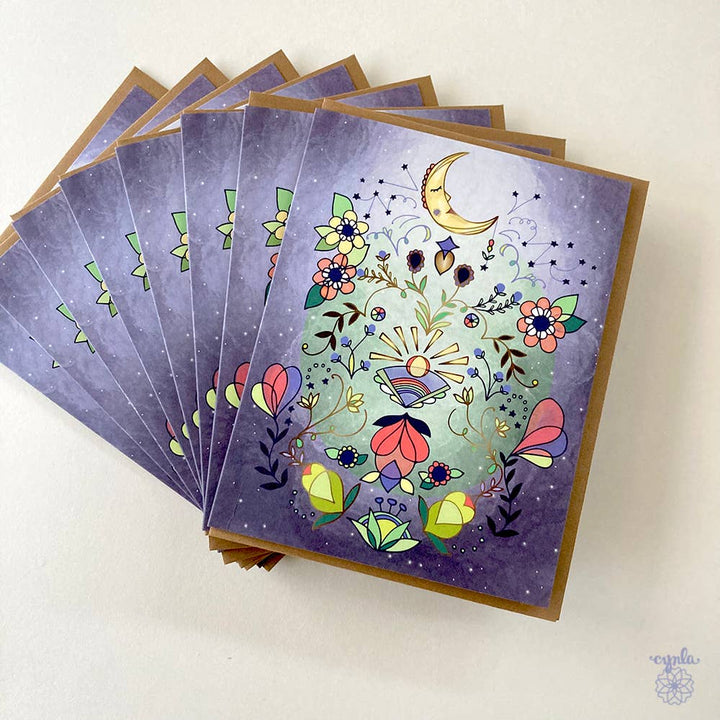 Moon Glow Card