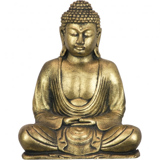 Meditating Buddha-Gold finish