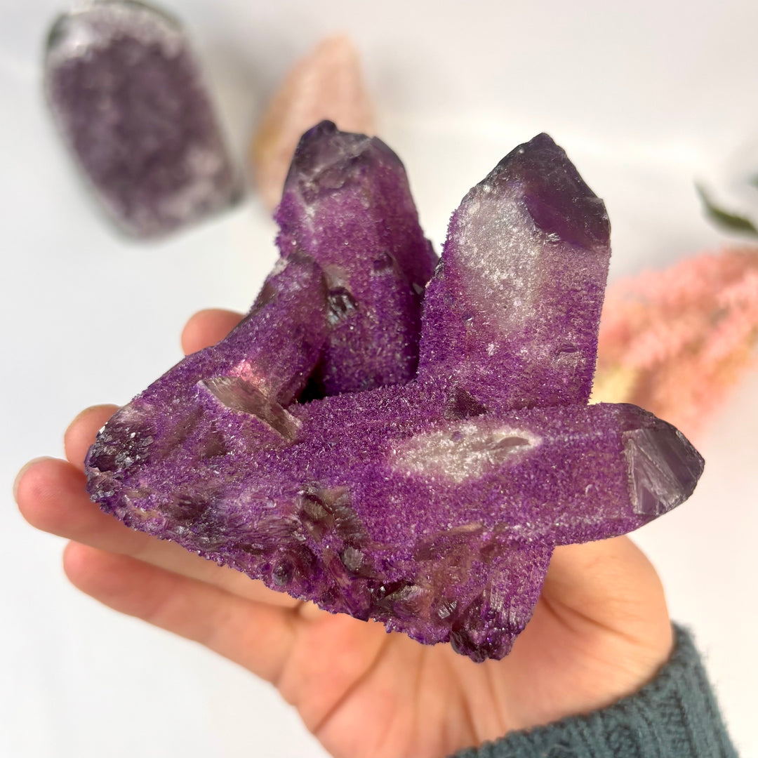 Dyed Druzy Amethyst Specimen AME17-4