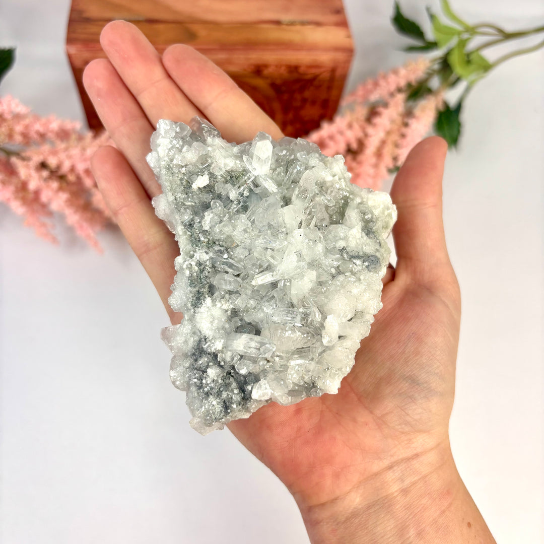 Quartz Calcite Cluster QTZ10-17