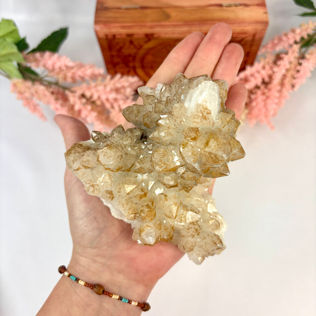 Quartz Calcite Cluster QTZ10-20