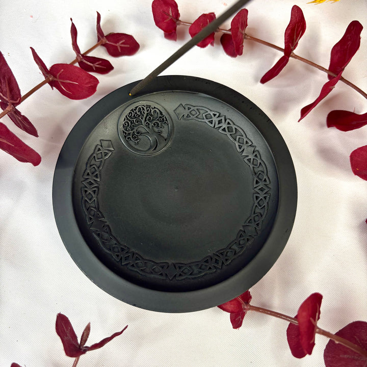 (Clearance) Cast Iron Incense Holder-Tree of Life