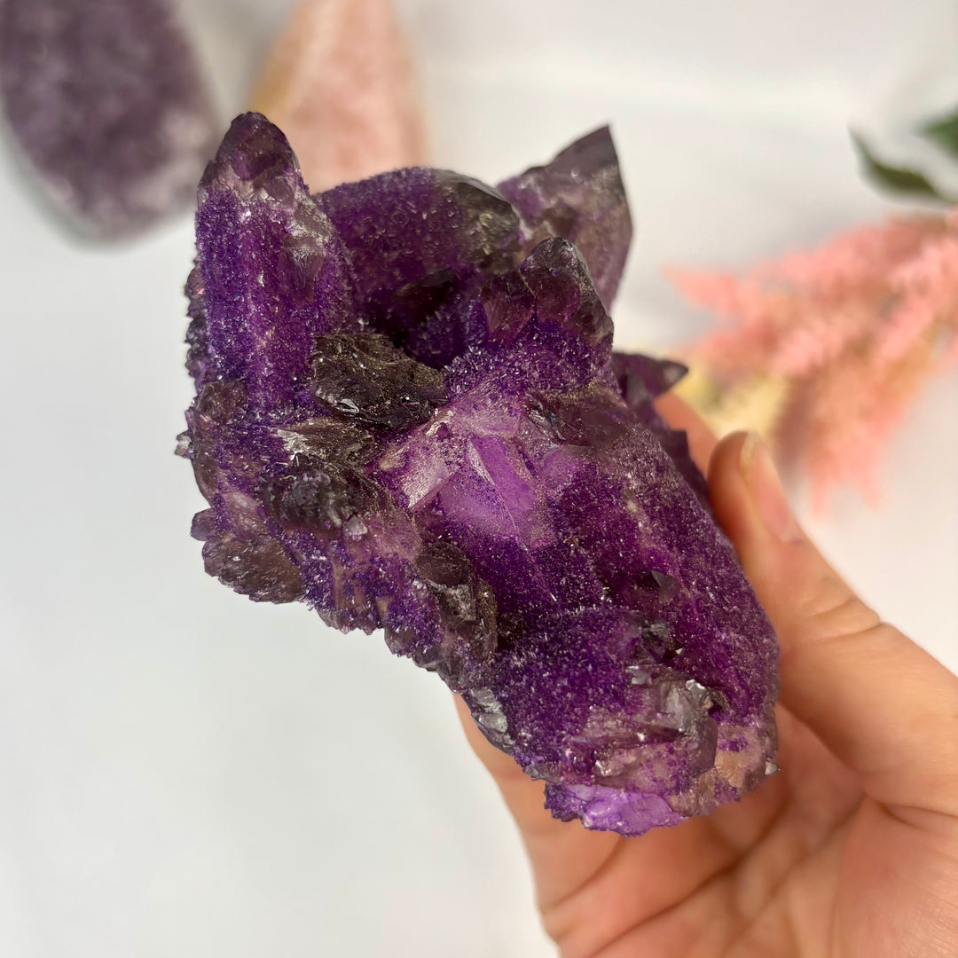 Dyed Druzy Amethyst Specimen AME17-3