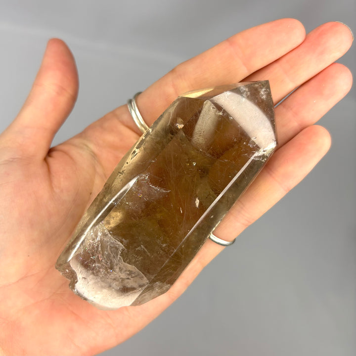 Smoky Rutilated Quartz Point PT70-8