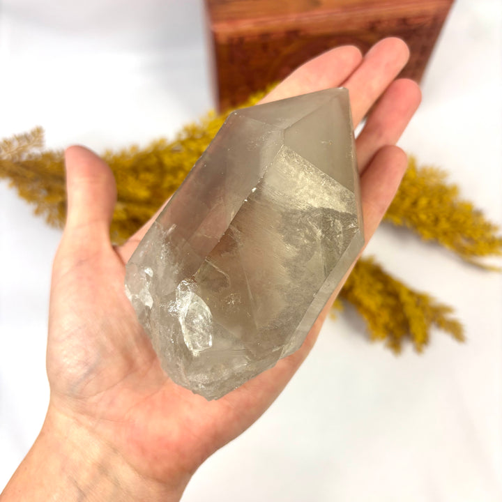 Smoky Lemurian Rough Point LEM1-15